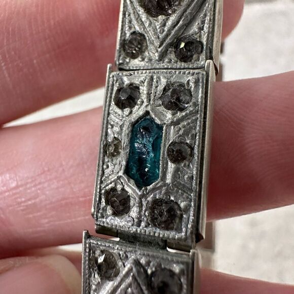 Antique 1920s Art Deco Era Bracelet - Picture 5 of 11